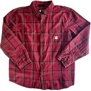 Carhart Men's Flannel Size XL Loose fita